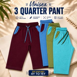 Unisex 3 Quarter Pant